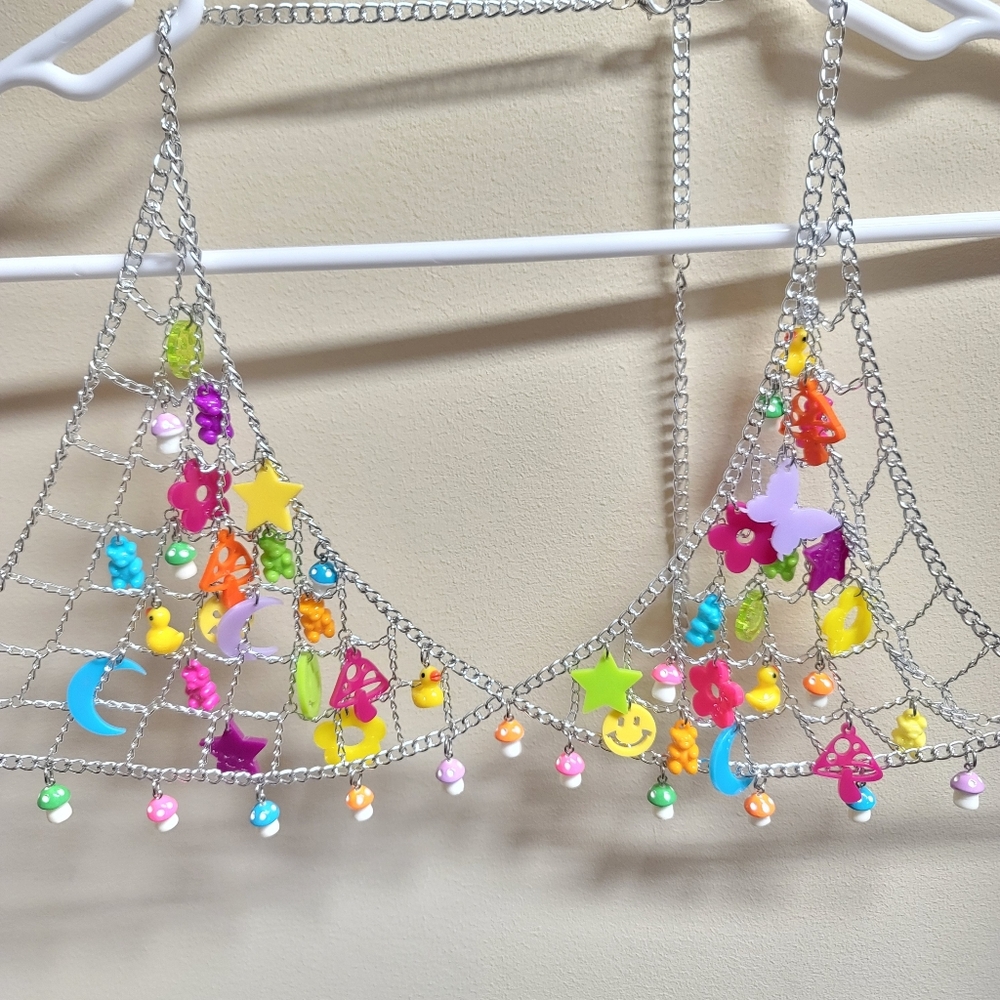 Nomad Kandi Rave Festival Bra Harness